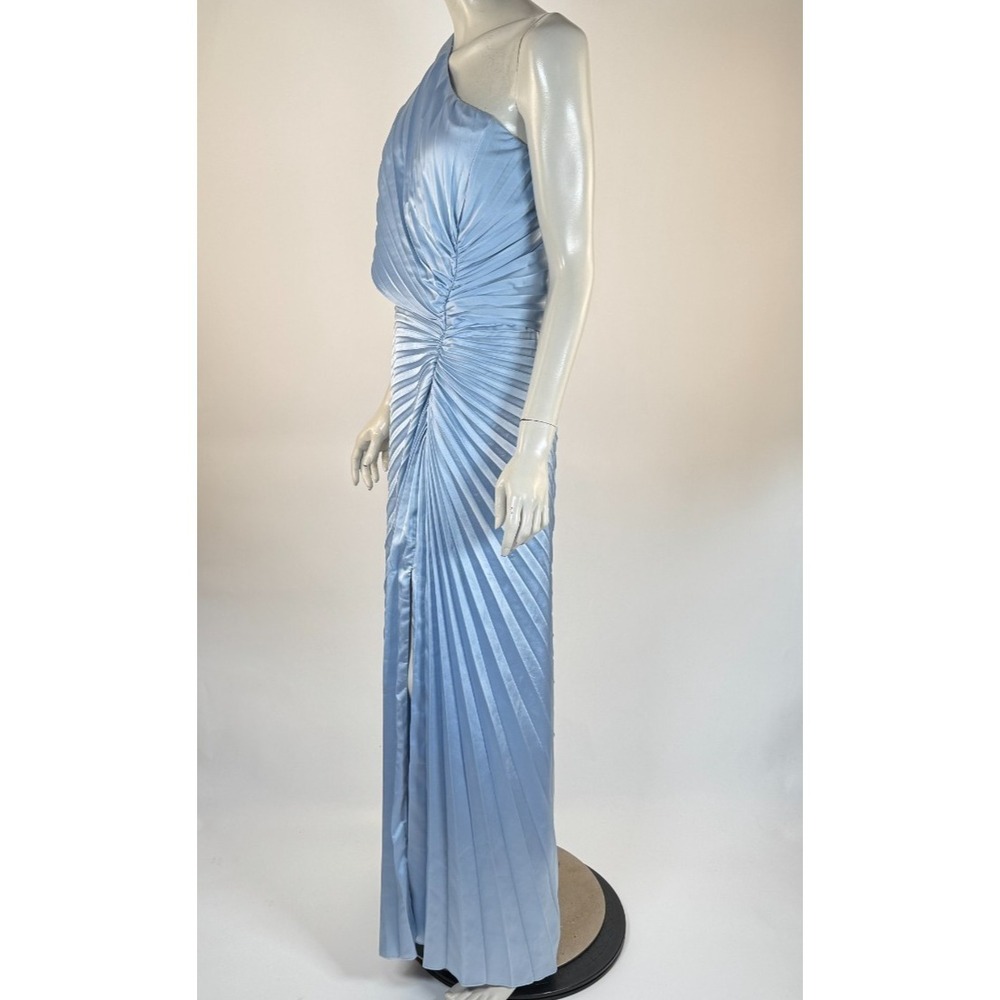 Abercrombie Fitch Giselle Pleated OneShoulder Cutout Maxi Dress Women XXLP NWT - Picture 9 of 13